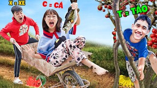 Hà Sam Tìm Và Ăn Theo Bảng Chữ Cái A-Z Ở Ngoài Đồng - Đồ Ăn Chữ Gì Ngon Nhất ?