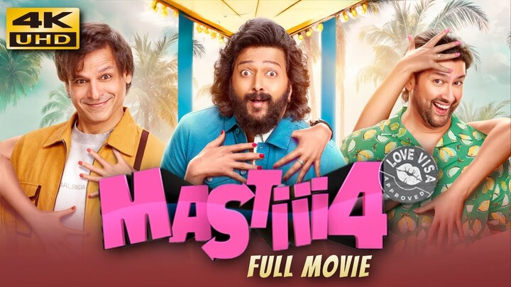 Masti 4 (2025) Hindi Full Movie | Riteish Deshmukh, Vivek Oberoi, Aftab Shivdasani | Comedy HD
