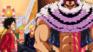 The Straw Hats' Reaction After Katakuri Teams Up With Luffy to Save His Sister - One Piece