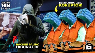 SEMUA RAHASIA NEGARA DIBONGKAR HACKER JENIUS INI I ALUR FILM SNOWDEN