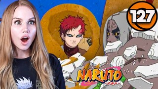 GAARA DEFEATS KIMIMARO!!| Naruto Ep. 127 Reaction