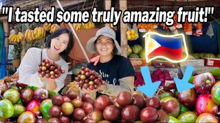 🇵🇭This is the first fruit we tried while living in the Philippines!