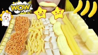 ASMR yellow food #159