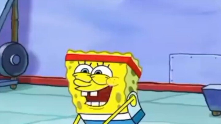 Spongebob Squarepants bahagia