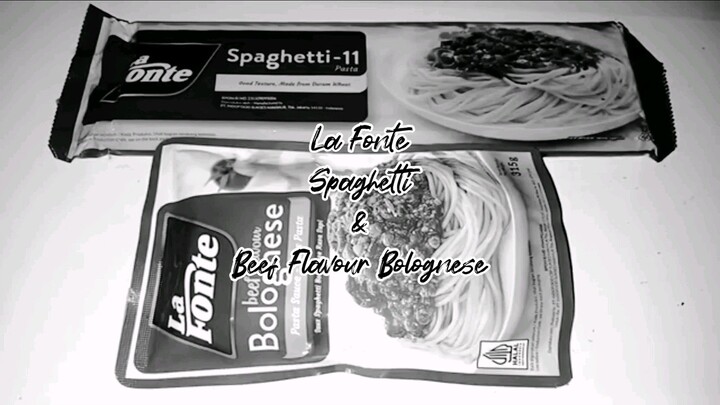 La Fonte Spaghetti and Bolognese Sauce