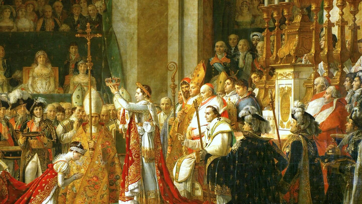 وراء تتويج نابليون!