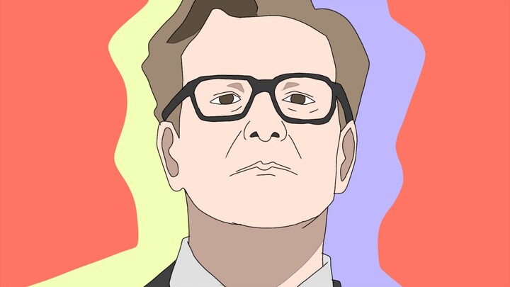 Aku Gambarin Harry Hart Dari Film Kingsman: The Secret Service (2014) - Versi Cyberpunk Di Akhir!