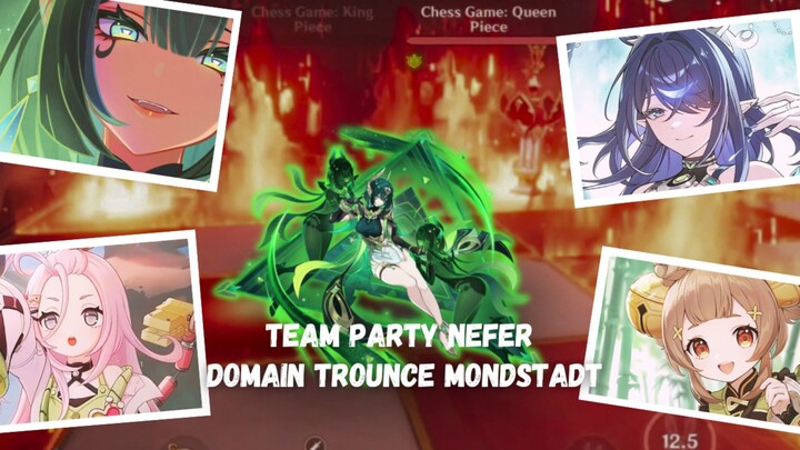 Ketika Team Party Nefer mencoba melawan Domain Trounce Unresolved Chess Game‼️
