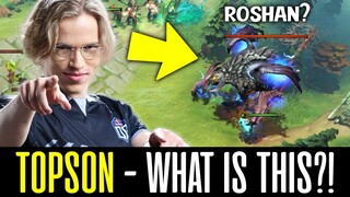 Topson doing some "Topson's Things" in ranked - "WTF is this?!"