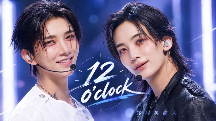 【ฟื้นฟู 4K | คมชัดพิเศษ】JxJ ยุนจองฮัน ฮงจีซู «12 o'clock» เวทีโปรโมตเพลง 261022