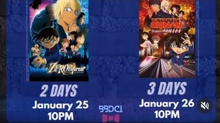 Detective conan 2 movies repeat telecast timings.#video#viral#anime#detectiveconan#animeedit#conan