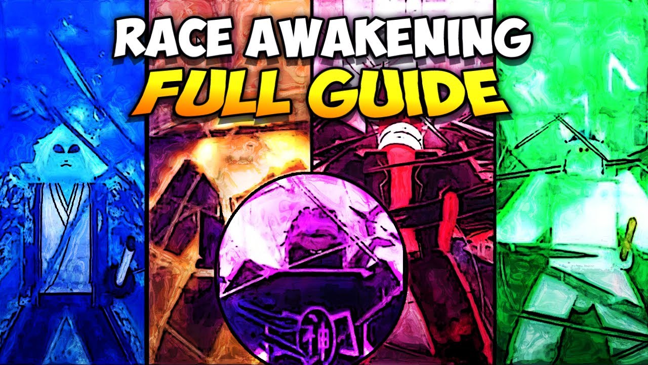 FINALLY!!! ADMIN LEAKED ALL RACE AWAKENING! RACE V4 AWAKENING