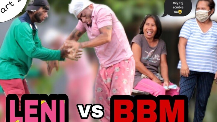 LENI VS BBM ภาค 2 "เล่นตลกในที่สาธารณะ" เลนี่กลายเป็นซอมบี้ 😂