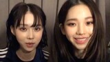 20221215 aespa KARINA & WINTER Instagram Live @aespa_official '30 minutes before eating'