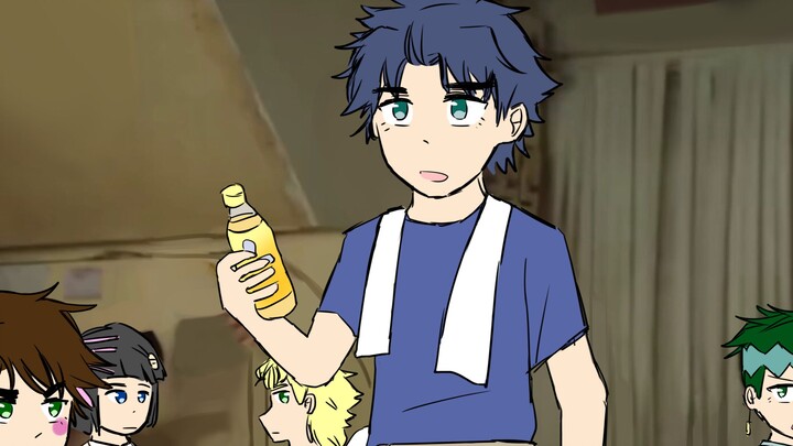 [JOJO/Di Qiao Handwriting] Two fathers shot an adverti*t for their son's tea company