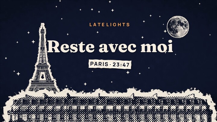Late Lights — Reste avec moi (Paroles / Lyrics + English translation)