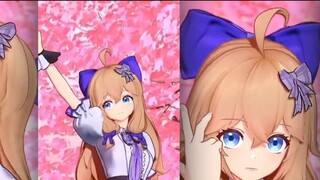 【Jiaran】House dance five consecutive dances "キミが手を把ってくれるのなら", "お気に勾すまま (Everyone is happy)" "Bloomin