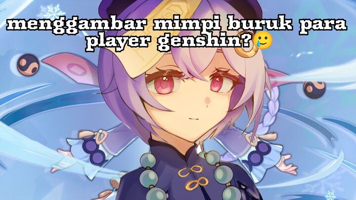GAMBAR QIQI DARI GENSHIN IMPACT!!! || GBS (Gambar Bareng Seiyu) AHOIII