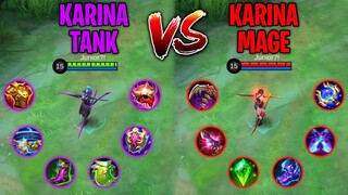 Karina Tank Vs Karina Mage 😎