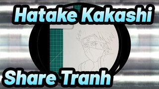 Cùng vẽ Naruto / Hatake Kakashi / Người tải lên: Ziyu / Share Tranh
