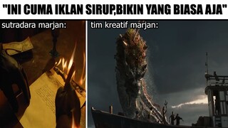 Cuma Iklan Sirup,Bikin Yang Biasa Aja...Meanwhile Iklan Marjan: