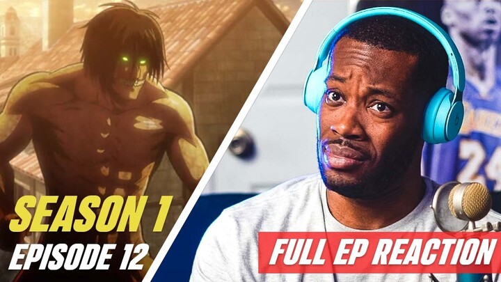 Attack on Titan - 1X12 | Episode 12 Reaction | Wound - The Battle for Trost Part 8