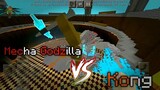 Minecraft Mecha Godzilla VS Kong with Axe