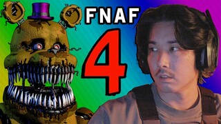 Five Nights at Freddy's 4 - Full Horror Game Playthrough w/ Lui + FaceCam (Countdown  to FNAF Movie)