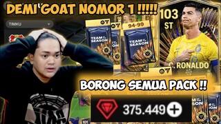 OPEN PACK ABISIN 375.000 GEMS BORONG SEMUA PACK DI STORE DEMI CRISTIANO RONALDO - EA FC MOBILE 24