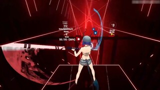 Beat saber dengan lagu "Bastion" Two Steps From Hell