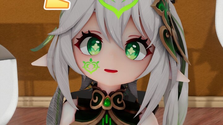 [MMD/ Genshin Impact] Nashida just stepped on the vine.