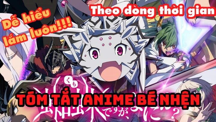 Tóm tắt diễn biến Anime Bé Nhện theo dòng thời gian cực dễ hiểu!!!