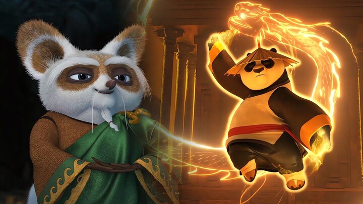 Kung Fu Panda: Po’s talent is too strong. He learned the Wuxi Iron Finger Knuckle in one go and even