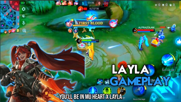 LAYLA GAMEPLAY | MLBB