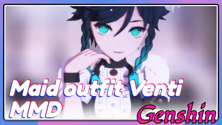 Maid outfit Venti MMD