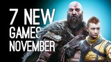 7 New Games Out in November 2022 for PS5, PS4, Xbox Series X, Xbox One, PC, Switch