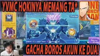 🔥🔥TANGAN YVMC MEMANG HOKI GILA!! GACHA SSR+ BOROS DI AKUN KEDUA!! - ONE PUNCH MAN:The Strongest