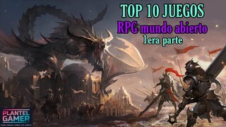 TOP juegos RPG en mundo abierto! (1era parte)