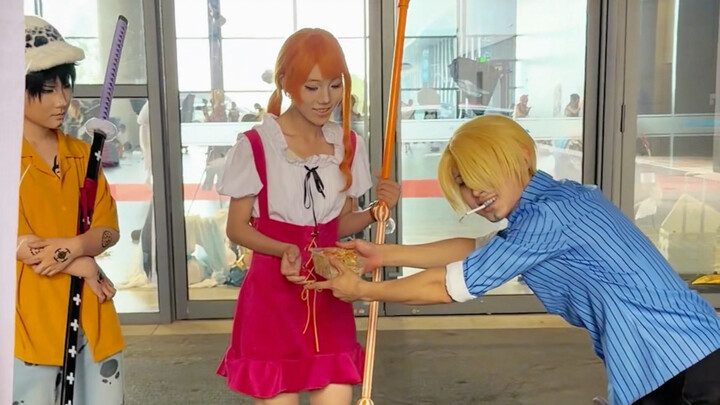 นะมิจัง~ อาหารที่ซันจี้ทำอร่อยไหมนะ