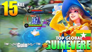 Guinevere Perfect Stun Combo! | Top Global Guinevere Gameplay By ™༺Guin༻™ ~ MLBB