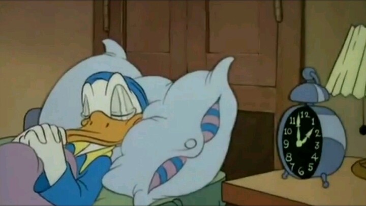 Sleeping Donald Duck