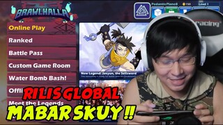RILIS GLOBAL ! BRAWLHALLA MOBILE ! MABAR KUY !!