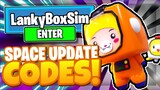 *JULY 2021* ALL NEW *SPACE* UPDATE OP CODES! Roblox Lankybox Simulator