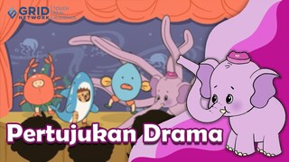 Cerita Anak - Pertunjukan Drama - Bona and Friends - Kartun Anak