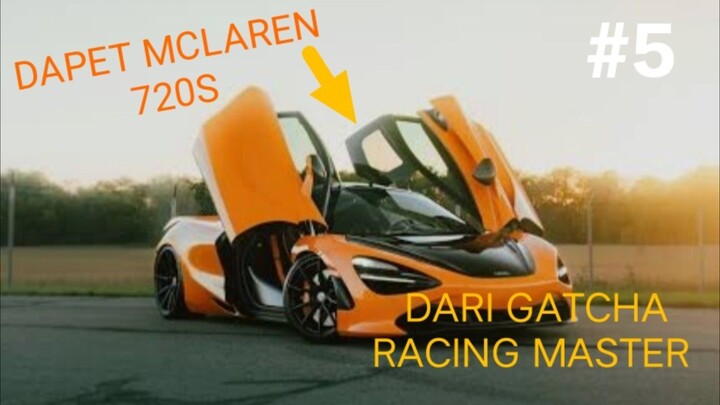 gw dapet McLaren dari hasil gatcha di racing master! RACING MASTER