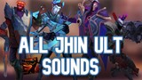 All Jhin Ult Sounds