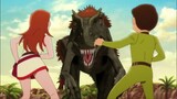 Bon and Ream VS Dinosaur Hunter - Poacher Kills Apatosaur | T P BON
