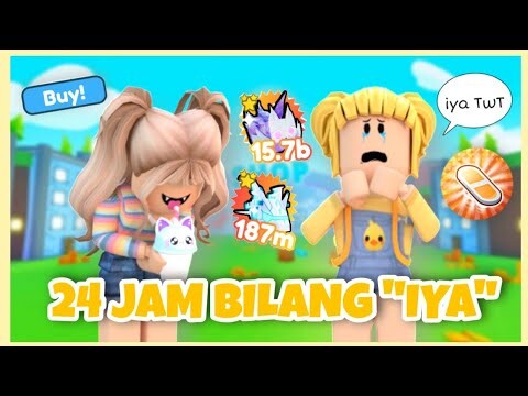 Seharian Ami Harus Bilang "IYA" Ke Nani @Nanda Novita Sari 😣💸 || Roblox Pet Simulator X Indonesia