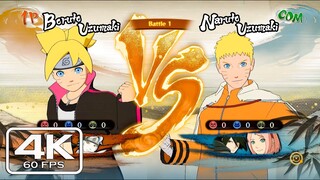 New Team 7 Vs Old Team 7 Gameplay - Naruto Storm 4 Next Generations (4K 60fps)