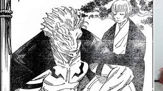 Sunuo bermuka dua berhasil memanggil Mashura, Jujutsu Kaisen Bab 219!